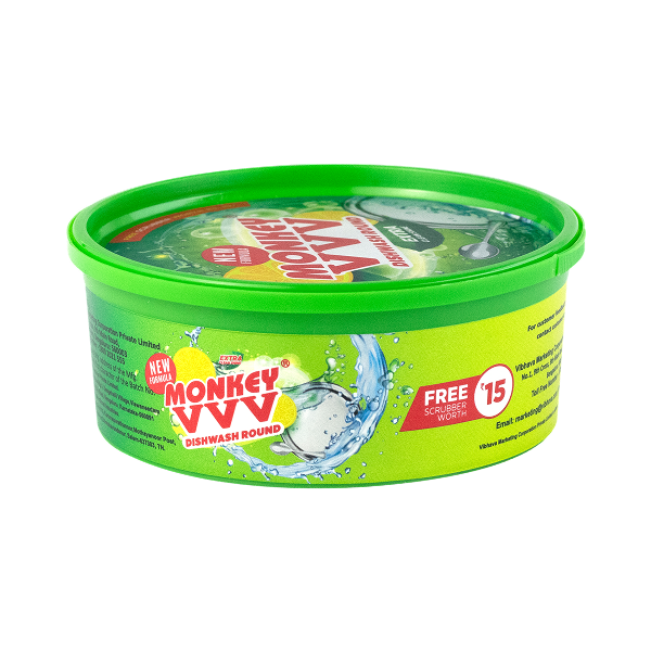 MONKEY VVV DISHWASH ROUND 250 GM