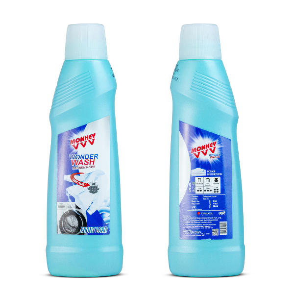 MONKEY VVV Wonder Wash Front Load 500ml Liquid Detergent