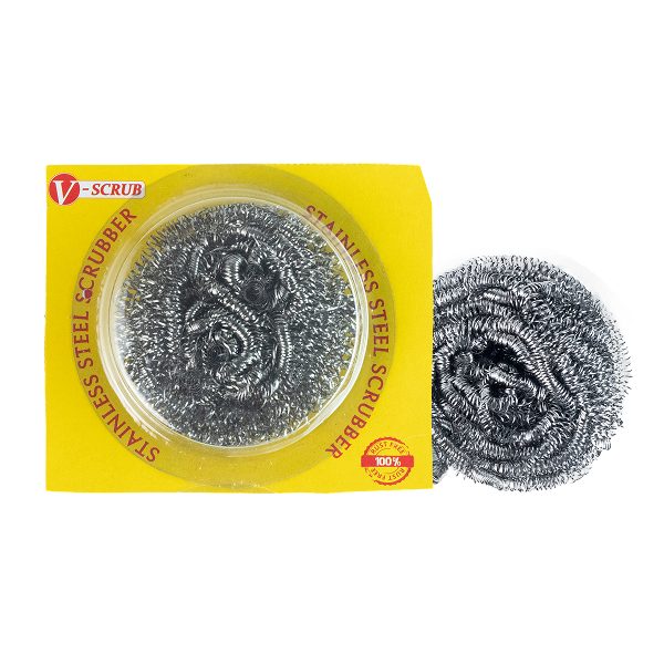 V-Scrub Stainless Steel Scrubber